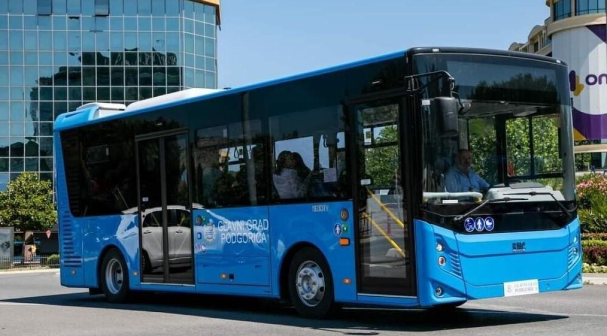 U septembru besplatan autobus za sve građane u Podgorici, za učenike do kraja školske godine