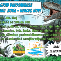 Nova porodična atrakcija u Herceg Novom – Dino Park u Parku Boka